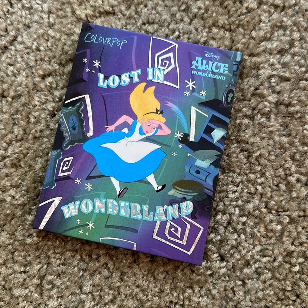 Colourpop Alice in Wonderland palette